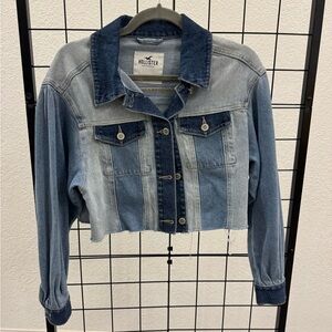 Hollister Women's Two-Tone Denim Jacket